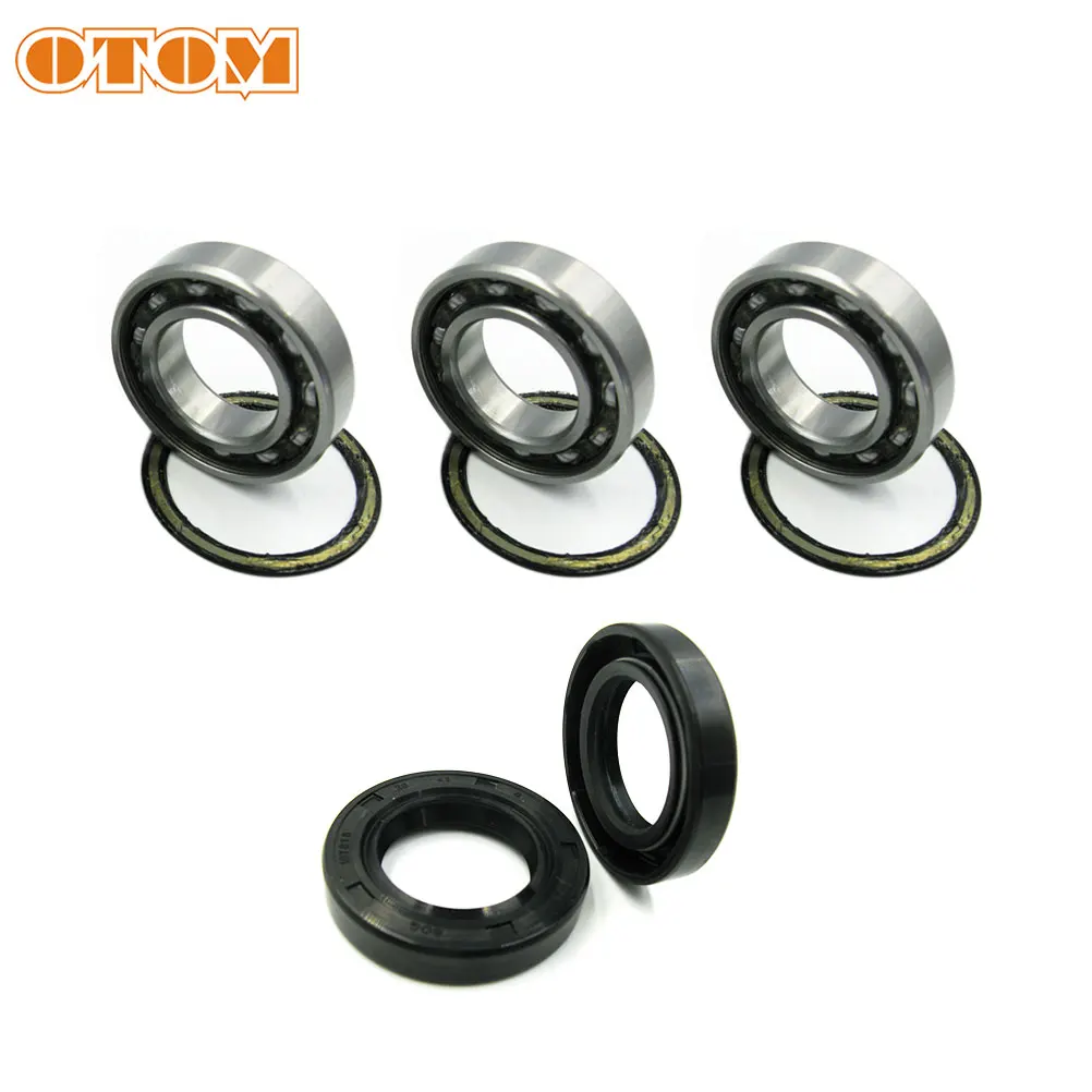Motorcycle Rear Wheel Hub Oil Seal Bearing Kit for HONDA CRF CR125R CR250R CR500R CRF250R CRF250RX CRF450RX