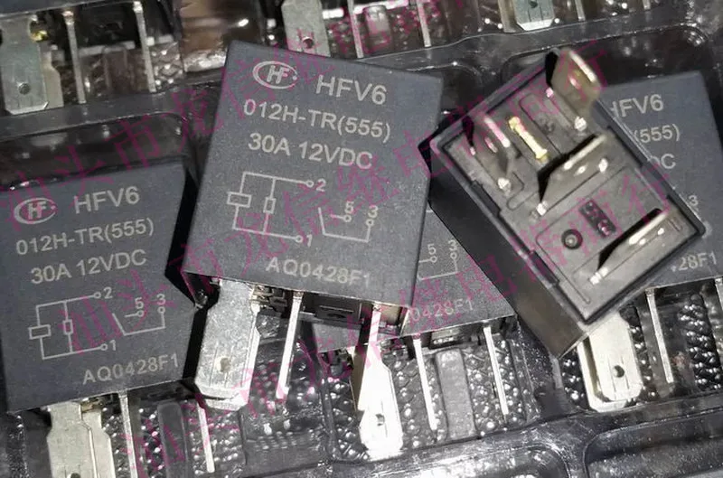 HFV6 012H-TR(555) 30A 12VDC V6-1A