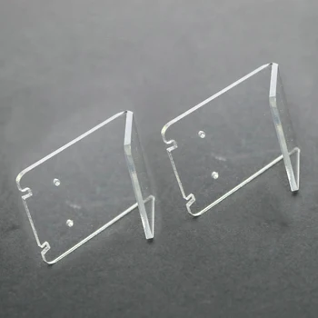 

Prettyia 2 PCS Plastic Earrings Display Stand Holder Jewelry Display Stand