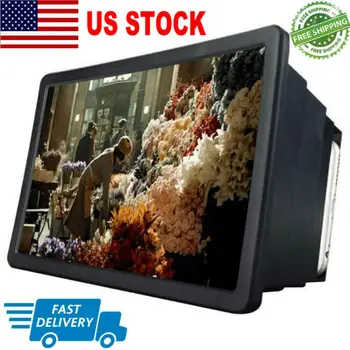 

Portable 3D Video Enlarge Smartphone Screen Magnifier Amplifier Universal