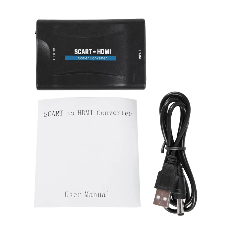 Scart в HDMI конвертер видео конвертер