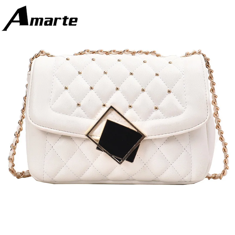 

Small Fragrance Mini Rhombic Chain Bag New Korean Version of The Wild Messenger Bag PU Material Lightweight Small Square Bags