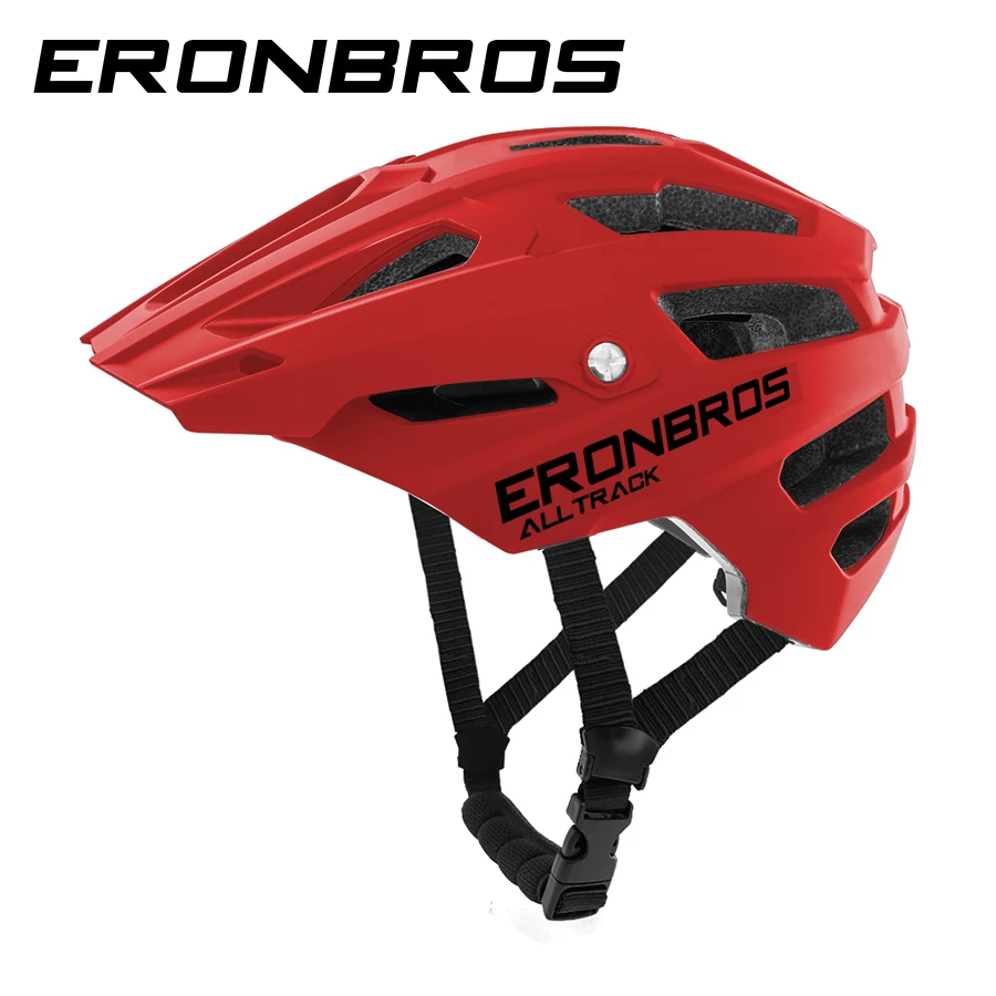 2019New ERONBROS велосипедный шлем TRAIL XC велосипедный шлем в форме MTB велосипедный шлем шоссейные горные шлемы безопасности крышка - Цвет: red