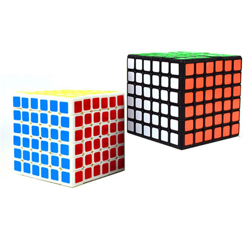 YongJun YJ GuanShi 6x6x6 стикер волшебный куб безопасный АБС-пластик обучающий ультра-Гладкий 5x5 скоростной Головоломка Куб Детская игрушка подарок