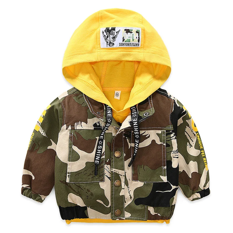 Детская Хлопковая ветровка для маленьких мальчиков, Детская куртка, свитер на весну-осень, куртка из двух предметов, для мальчиков 2, 3, 4, 5, 6 лет - Цвет: 2pcs coat