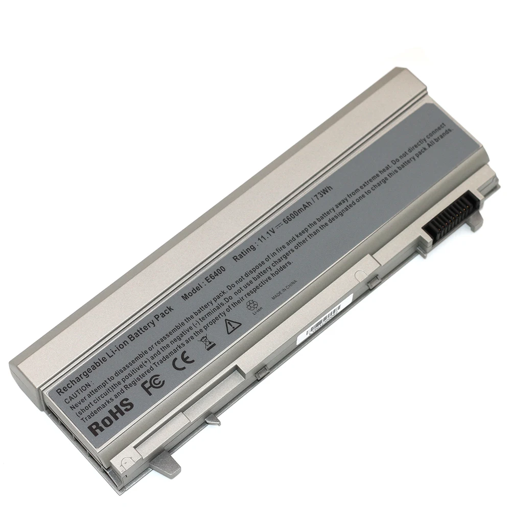 Golooloo 6600MaH 9 Cell Battery for dell Latitude E6400 E6410 E6510 E6500 FOR Precision M6500 M2400 M4400 M4500 M6400 | Компьютеры и
