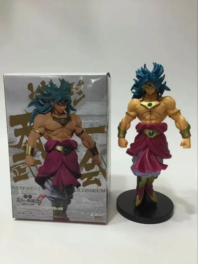 

Dragon Ball Budokai 7 Broly Ultra Blue Hair Vegetto Battle Damage Goku Vegeta Boxed Garage Kit