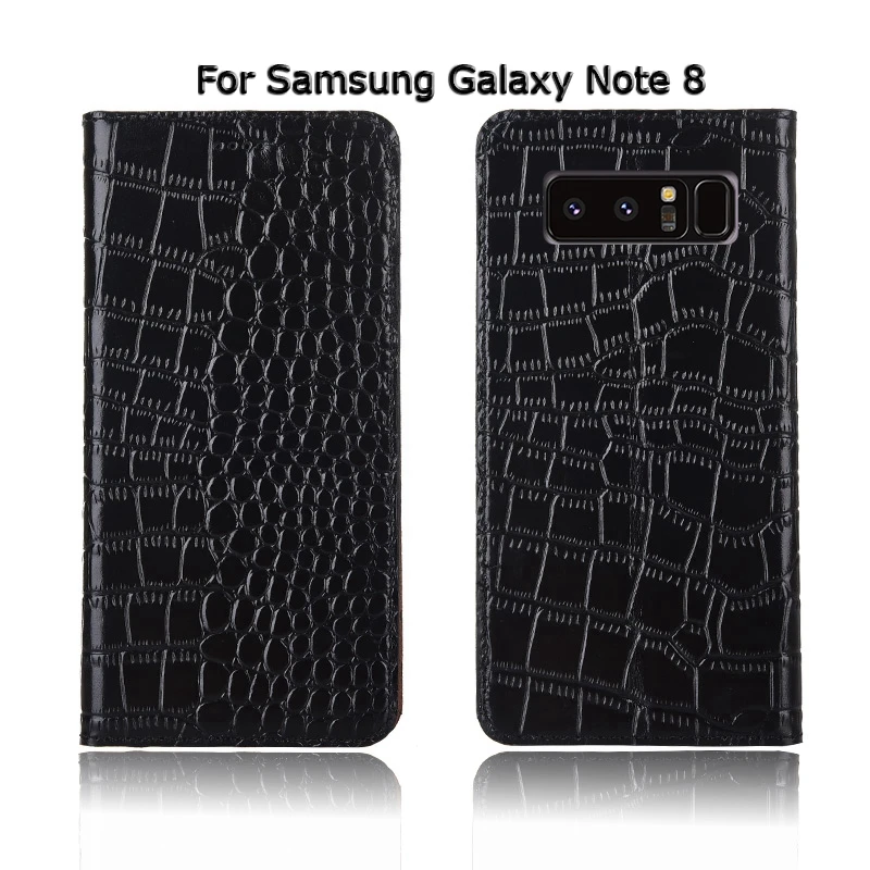 Чехол из натуральной коровьей кожи для samsung Galaxy note 10, 9, 8, 5, 4, 3, note10, note9 Plus, Pro, откидной Чехол-подставка для телефона, чехол
