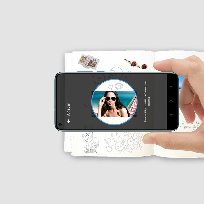 Huawei AR Портативный Карманный фотопринтер мини портативный DIY фотопринтеры для смартфонов принтеры для IOS