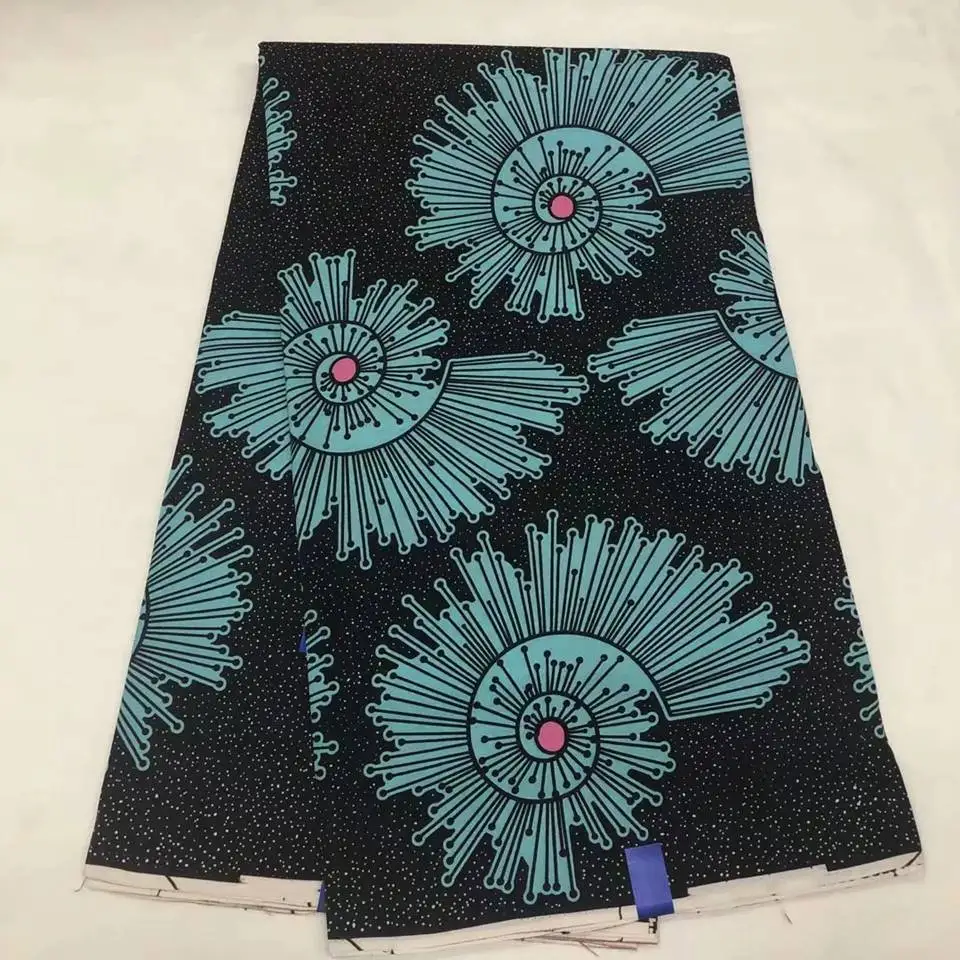 Mitex Печать Ткани Хлопчатобумажные для изготовления платьев юбки/африканские ткани Kitenge ткани африканская Pagne LSW-67