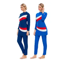 3 шт. мусульманский женский купальник скромный Исламский купальник мусульманский купальный костюм Пляжная одежда купальный костюм для дайвинга мусульманский спортивный костюм