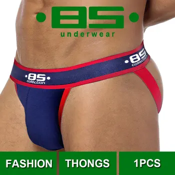 

ropa 85 Sexy Gay Underwear Men Thong men thongs and g strings sissy panties jockstrap mens string lingerie BS137 man