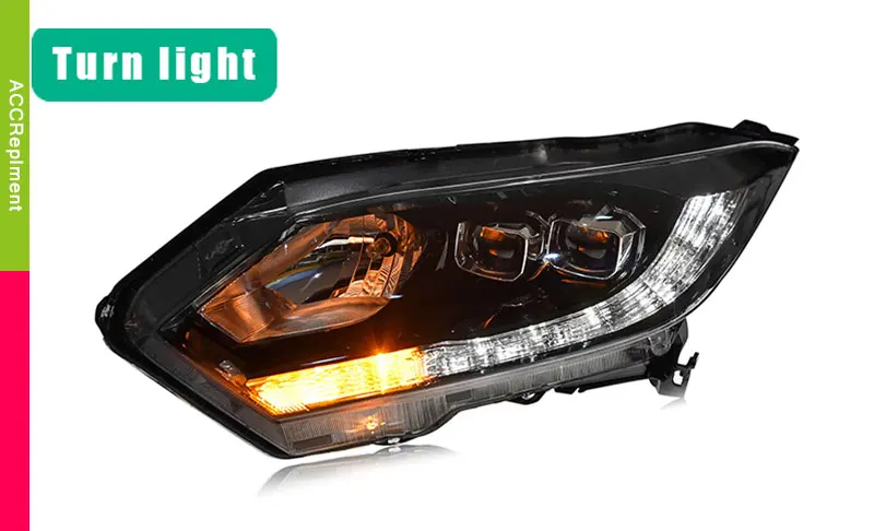 Автомобильный Стайлинг для Honda Vezel фары- светодиодный фонарь светодиодный drl H7 hid Bi-Xenon двойные линзы ближнего света