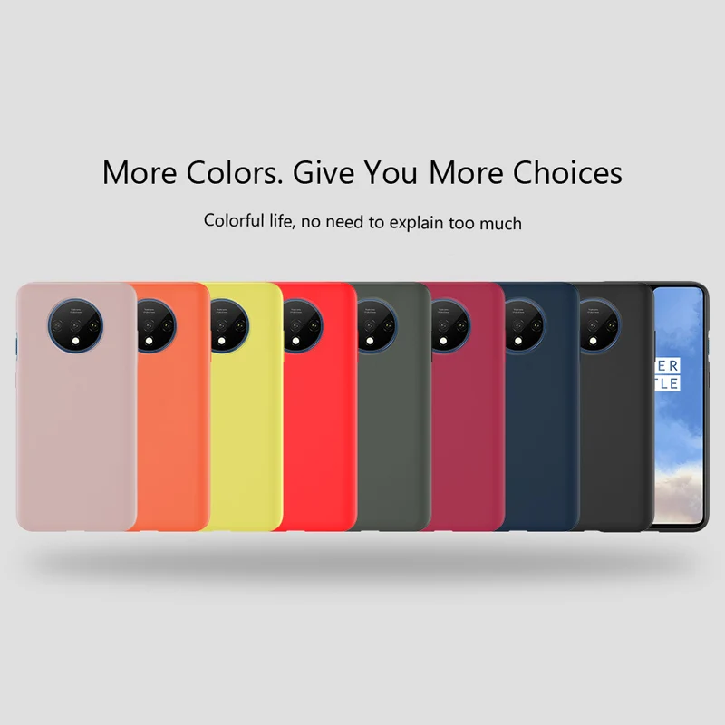 For Oneplus 7T Case Silicone Soft Ultra Thin Shockproof Full Protective Cover For Oneplus 6 6T 7 7T Pro Protector Case