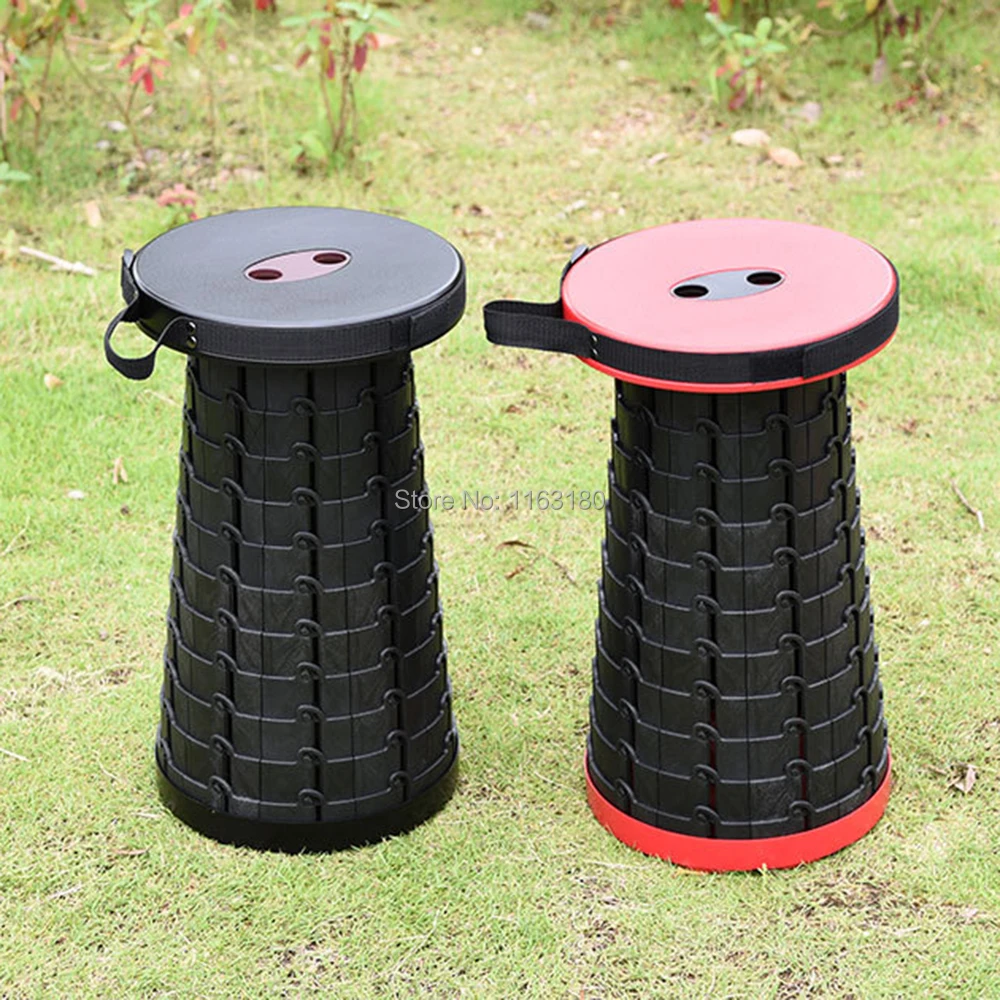 

Portable Telescoping Stool Folding Camping Stool Seat Fishing Hiking Hunting Traveling Outdoor Retractable Folding Seat