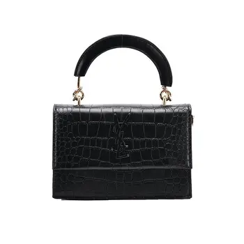 

Crossbody Easy Matching Alligator Pattern Embossing Solid Handbag Fashion Exquisite Flap Bag Female Shoulder Bags for Women 2020