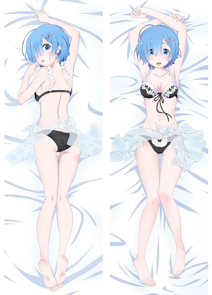 Чехол для подушки аниме Re:Zero Kara Hajimeru Isekai Seikatsu наволочка декоративной тела Waifu