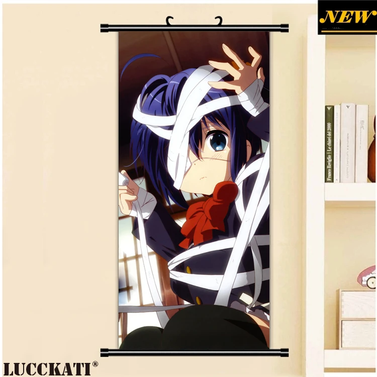 2yande.re 227943 bandages chuunibyou_demo_koi_ga_shitai! dekomori_sanae eyepatch ikeda_kazumi nibutani_shinka seifuku takanashi_rikka thighhighs_副本_副本