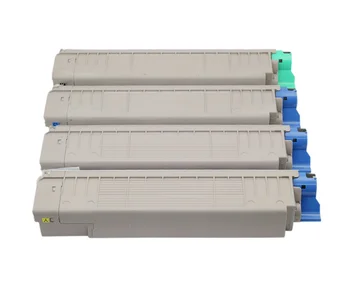 

4pc compatible OC860 color toner cartridge for oki 860 toner cartridge kit printer parts kcmy