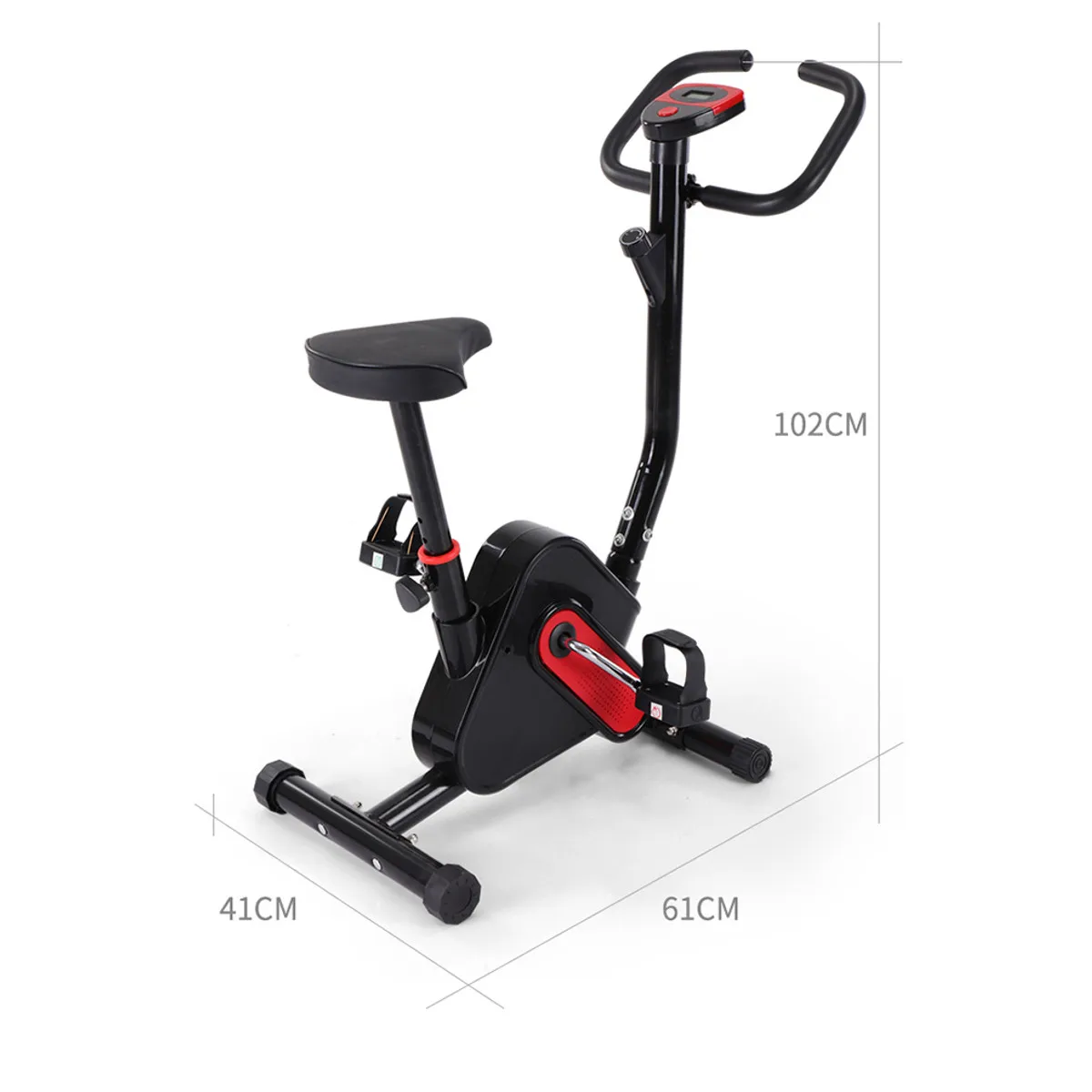 Велотренажер для внутреннего цикла с ЖК-монитором для кардио-фитнеса, тренажерного зала, велотренажера, тренировки 265LB, максимальный вес