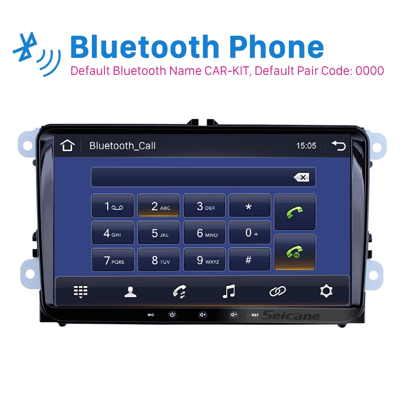 Автомагнитола Seicane 2DIN Android 10 0 для