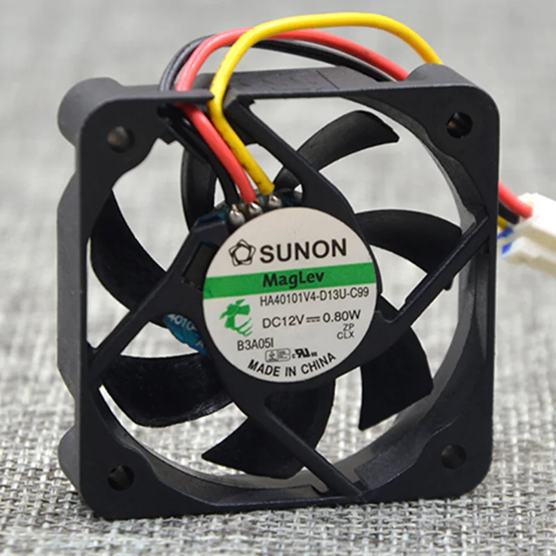 Ультратихий вентилятор Jianjun для SUNON HA40101V4 D13U C99 12V 0 80 W 4CM
