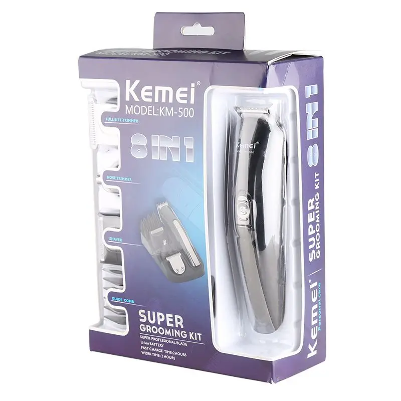 Многофункциональная Бритва для стрижки волос ABRA-Kemei KM-500