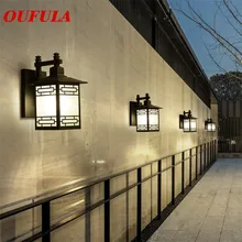 

AOSONG Outdoor Wall Lamps Waterproof Sconce Light Contemporary Creative Balcony Courtyard Corridor Villa Duplex Hotel