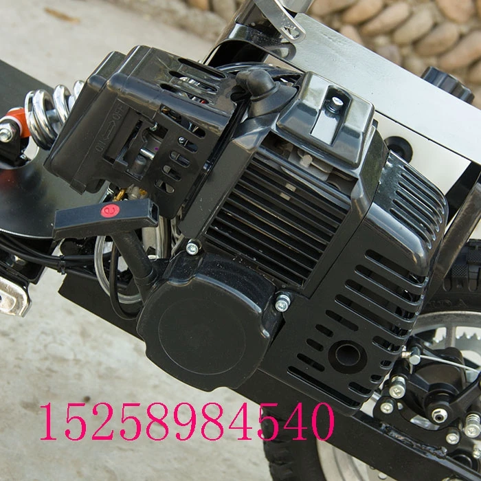 12 "Folding Mini Fuel Scooter Motorcycle Small Two-stroke Gasoline Scooters