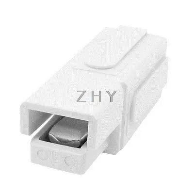 

White Plastic Housing 2.3cm Hole Electric Parts Power Connector 180A 600V