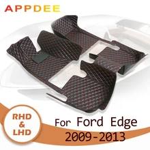 APPDEE dywaniki samochodowe dla Ford Edge 2009 2010 2011 2012 2013 niestandardowe auto plastry do stóp dywan samochodowy
