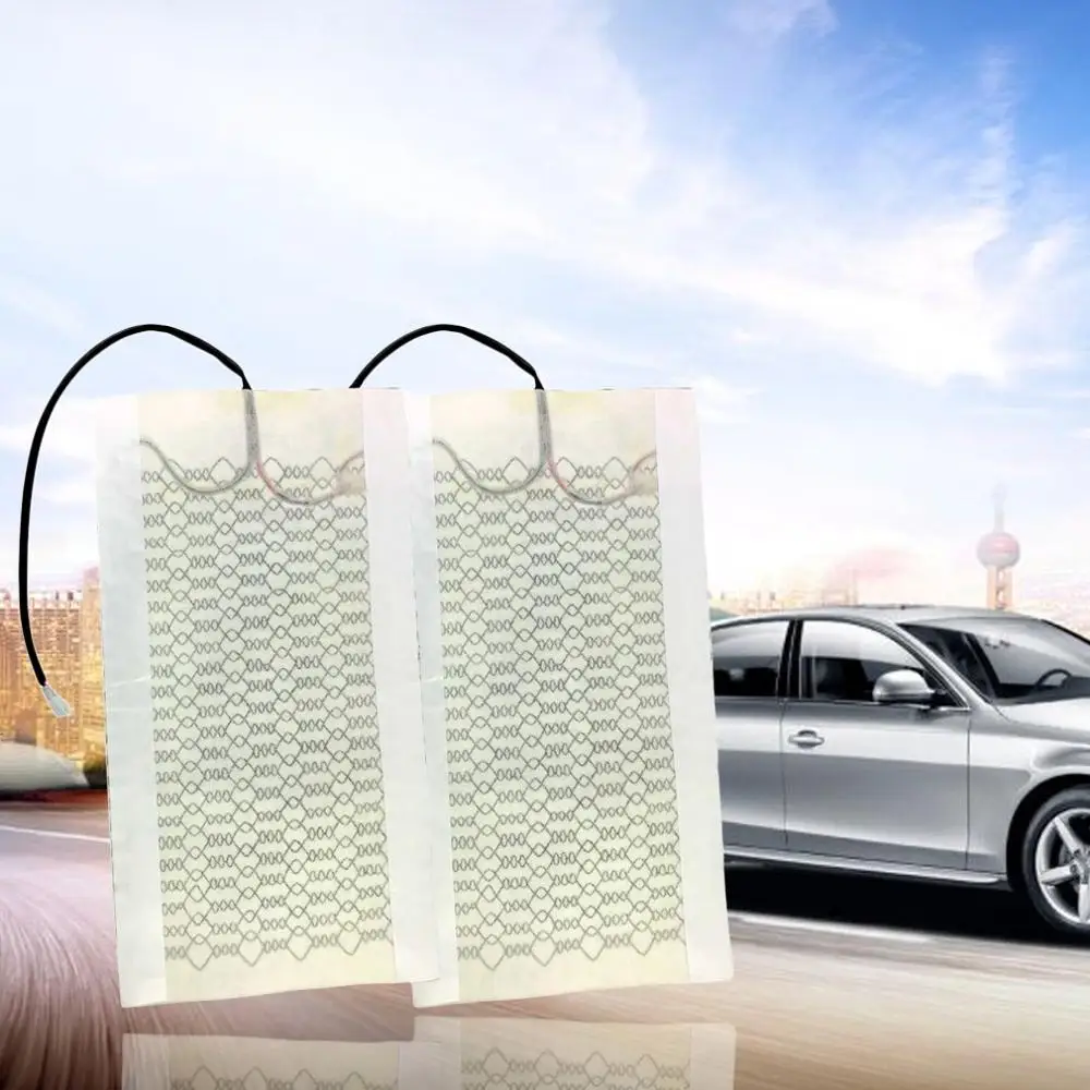 

2Pcs Set 12V Universal Seat Heating Heating Pad Carbon Fiber Heating Pad Modified Car Kit Car Modification Accessories