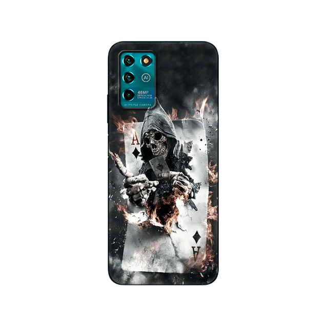 ZTE Blade V2020 Smart Vita Case Phone Back Cover For ZTE Blade V30 Vita Case For ZTE Blade V2022 Case V 2020 black tpu case