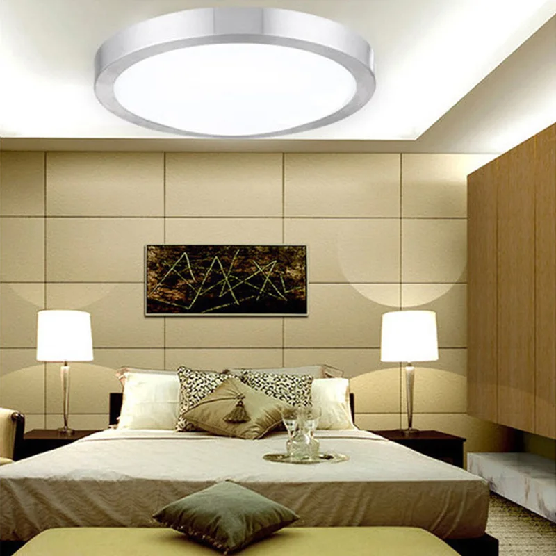 

LED Ceiling Lamp Acrylic Balcony Hallway Modern Minimalist Bedroom Library Toilet Engineering Corridor Lights