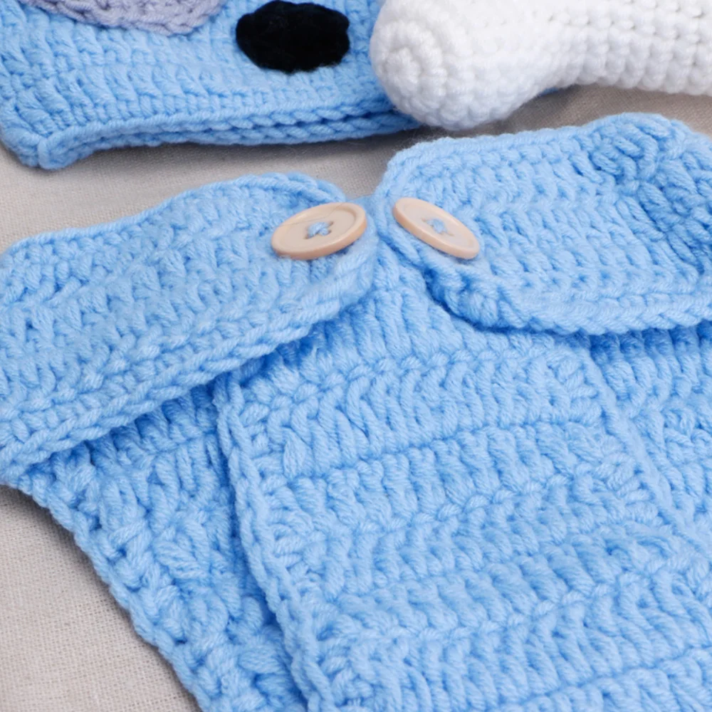 Боди; Одежда для новорожденных; реквизит для фотосъемки; костюм с милой собачкой; трикотажная студийная фотография; милая одежда для фотосъемки; 0-3 месяца
