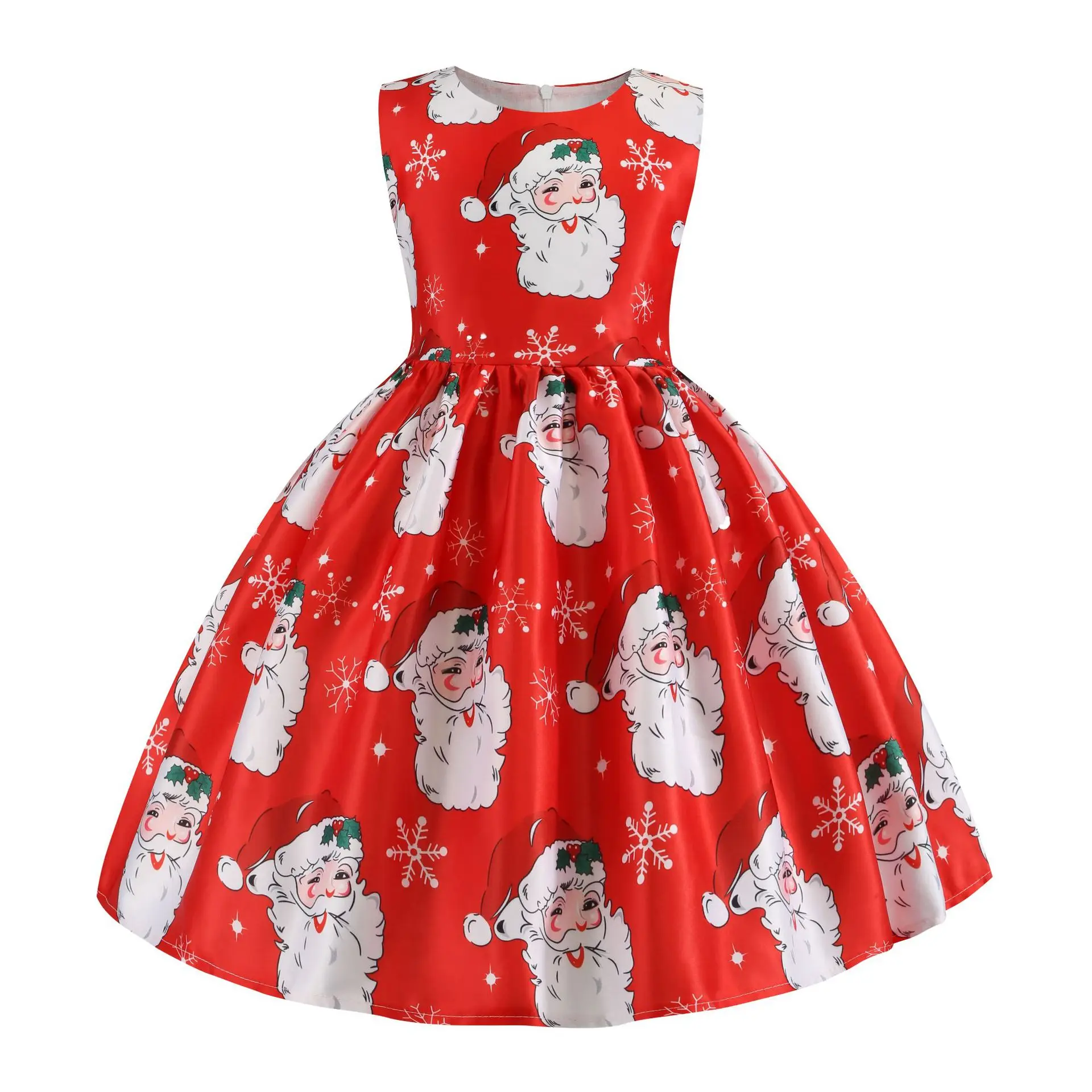 Merry Christmas Girls Dress Cute Santa Claus Snowman Princess Dresses For  Fantasy Festival Party Christmas Costume Kids Clothes - AliExpress 1501