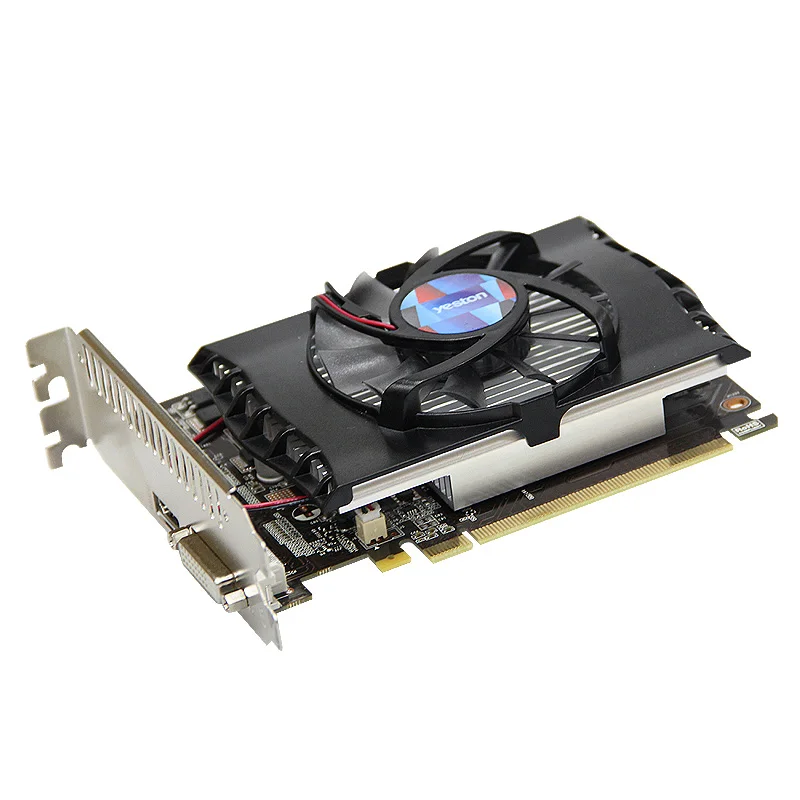 Yeston Gt 1030 2 ГБ Gddr5 видеокарты Nvidia Pci Express 3,0 настольный компьютер ПК видеоигровая видеокарта