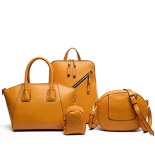 Стиль корейско-Стиль тренд; сумке из искусственной кожи; с принтом в виде крестиков 4 штуки в комплект сумочки мода Повседневный Рюкзак, Сумка