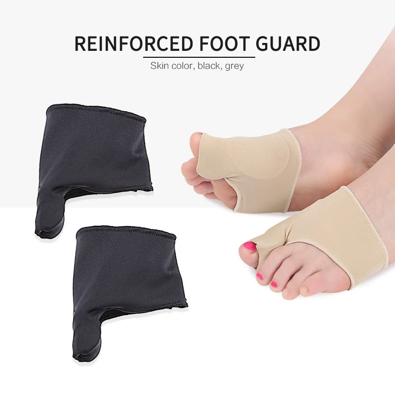 2Pcs Toe Separator Valgus Bunion Corrector Orthotics Feet Bone Thumb Adjuster Correction Pedicure Sock Straightener | Красота и