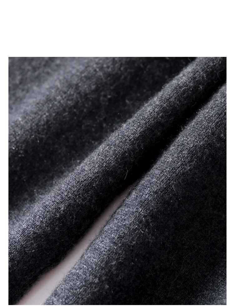 Новинка Осень Зима Топы для женщин кашемировый вязаный свитер молния спереди с капюшоном повседневные штаны комплект из двух предметов серый