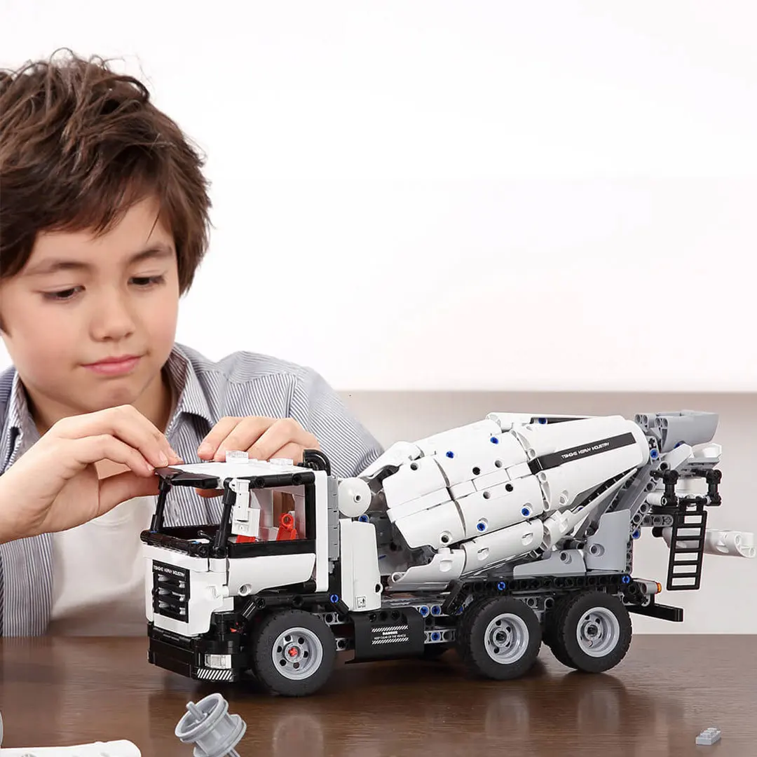  New Xiaomi Smart Engineering Mixer Engineering Stir Vehicle High Simulation Xiomi Mihome Educationa