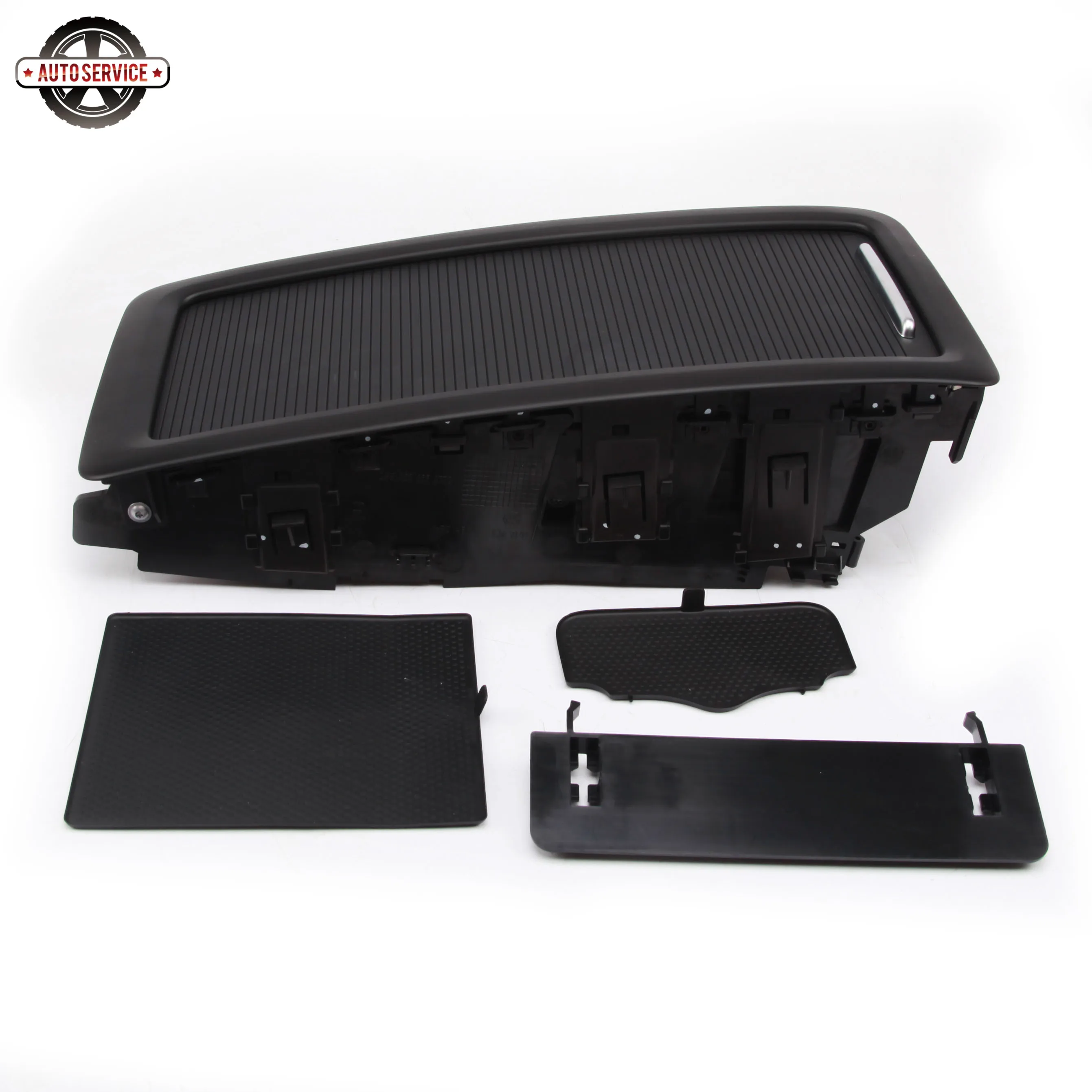 

Original 3C8 885 977C Plastic Black 4 Seats Rear Seat Bench Central Storage Box Tray For VW CC Passat CC 3C8 863 328 B/A