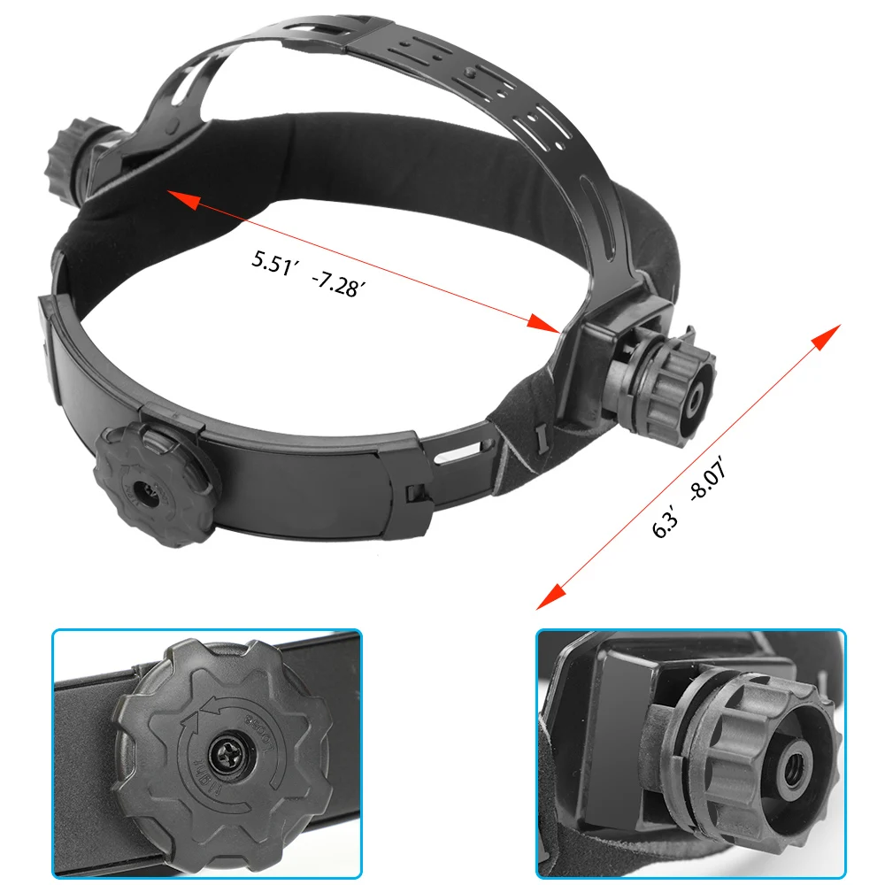 AIRAJ Welding Helmet Solar Automatic Dimming Argon Arc Mask Electrician Welding Protective Gear Motorcycle Helmet