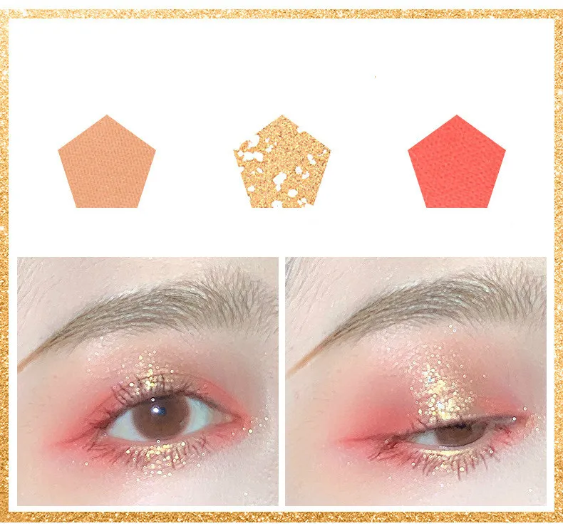 Матовое стекло с перламутровым эффектом тени для век Nature Eleven Eyeshadow матовое стекло с перламутровым эффектом тени для век