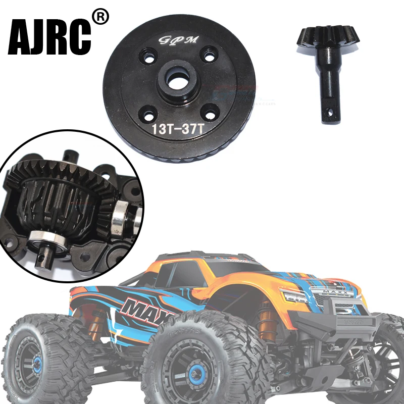 TRAXXAS 1/10 4s MAXX MONSTER TRUCK 89076 4 45 # стальная коническая шестерня переднего/Заднего