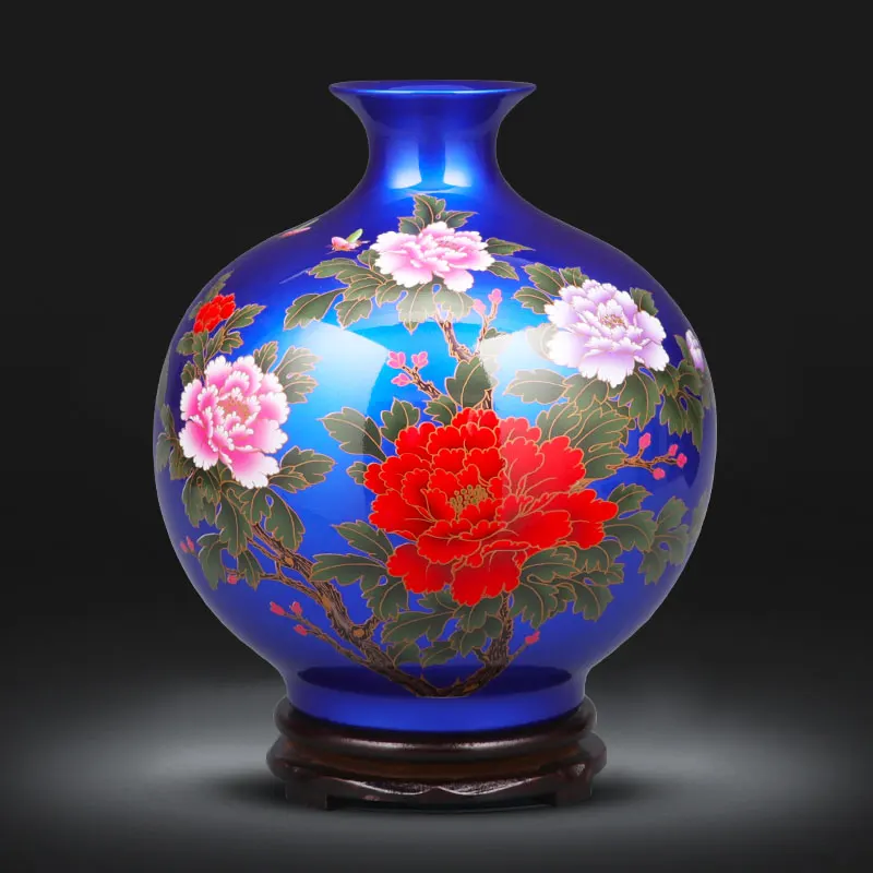 

Jingdezhen Ceramics Best Handmade Craft Supplies Oriental Courtyard Home Decoration Traditional Craft Vase Decoration 21 Models