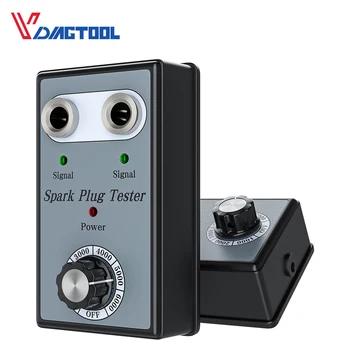 

New Dual Hole Car Spark Plug Tester Ignition Plug Analyzer Vehicles Spark Plug Test Detector Auto Diagnostic Tool