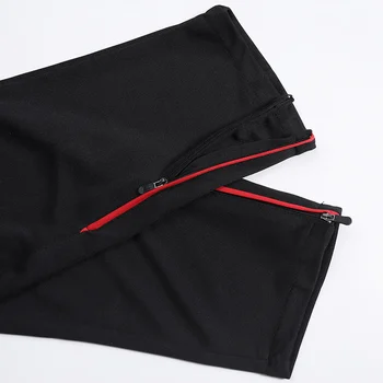 Men Sports Running Pants zipper Athletic Football Soccer pant Training sport Pants Elasticity Legging jogging Gym Trousers 6