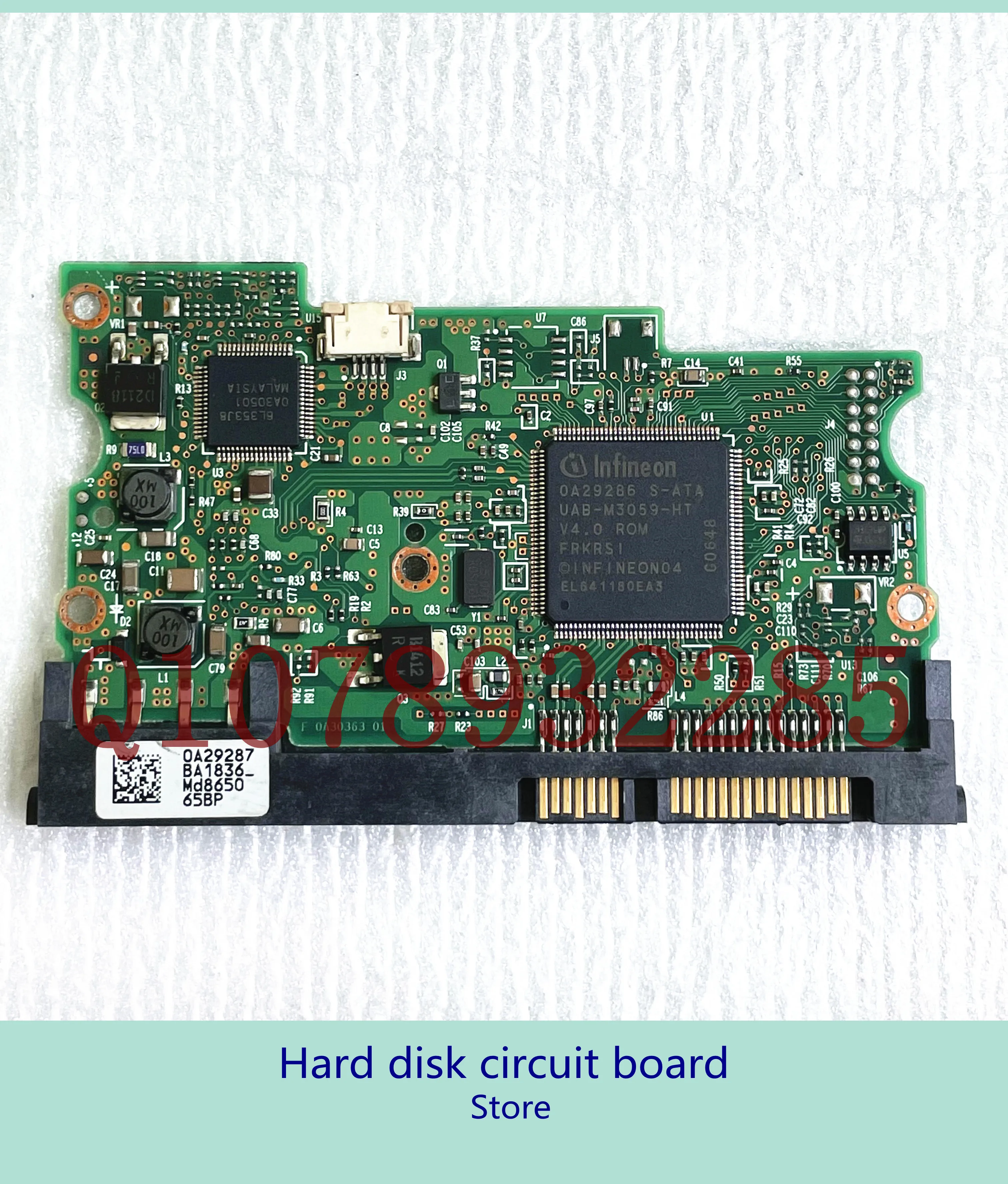 F 0A30363 01 B Hitachi IBM печатная плата для настольного жесткого диска/белая этикетка: 0A29287