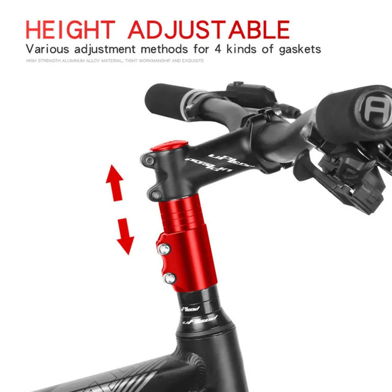 Fork stem riser Clearance